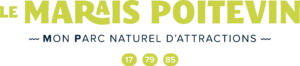 Logotype de la marque Destination touristique du Marais poitevin : Le marais poitevin, mon Parc naturel d'attraction