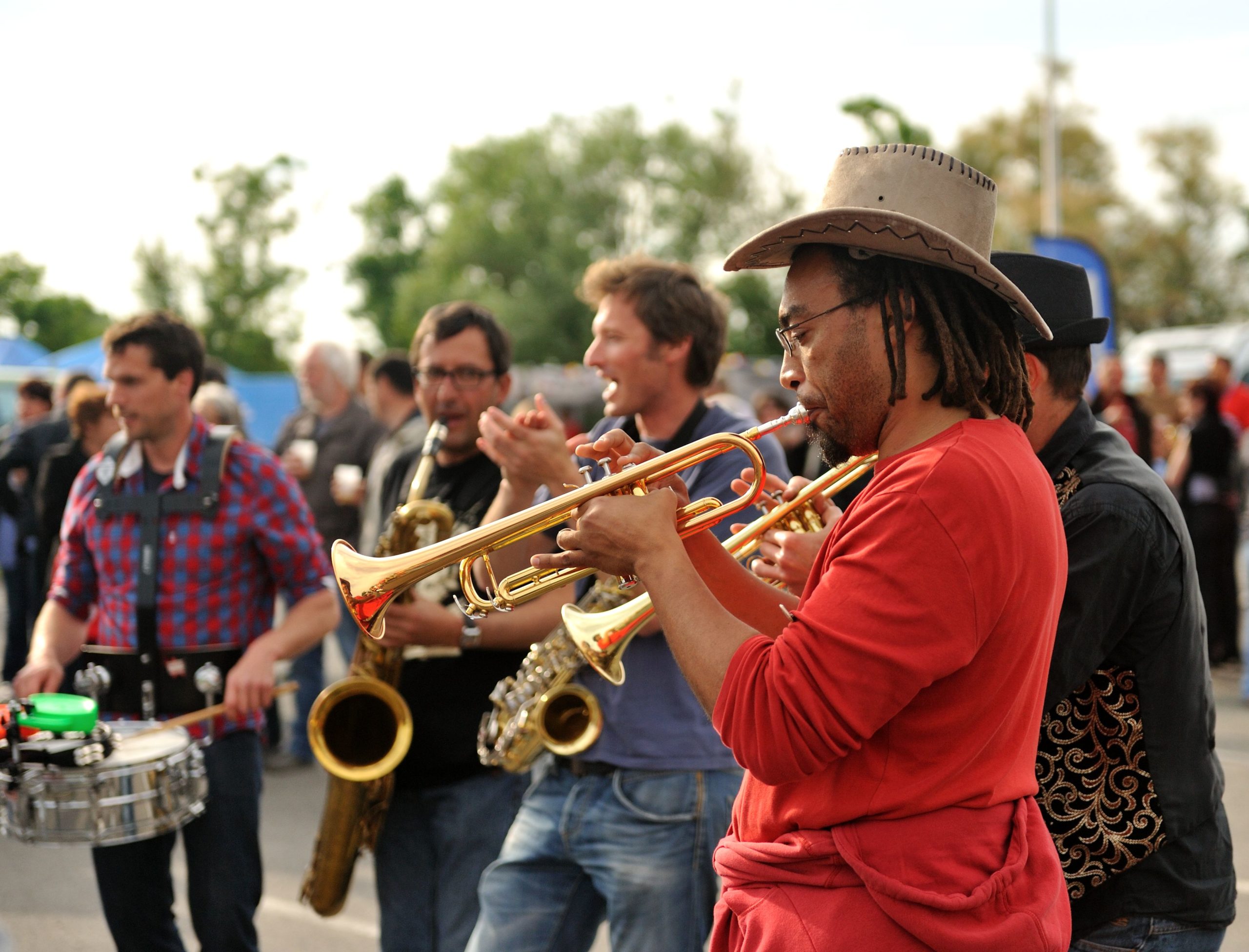 Festival Moul'stock à Charron dans le Marais poitevin, près de La Rochelle