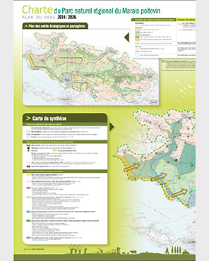 Plan de Parc 2014/2026 de la charte du Parc naturel régional du Marais poitevin