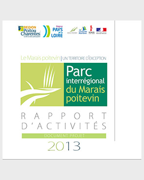 Rapport d’activités du Parc naturel régional du Marais poitevin – 2013