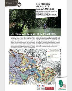 Les Ateliers paysage Grand Site Marais mouillé - marais de Bessines de l'Ouchette