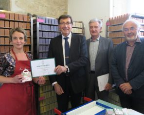 La Savonnerie Champagne reçoit l'attestation officielle Valeurs Parc naturel régional