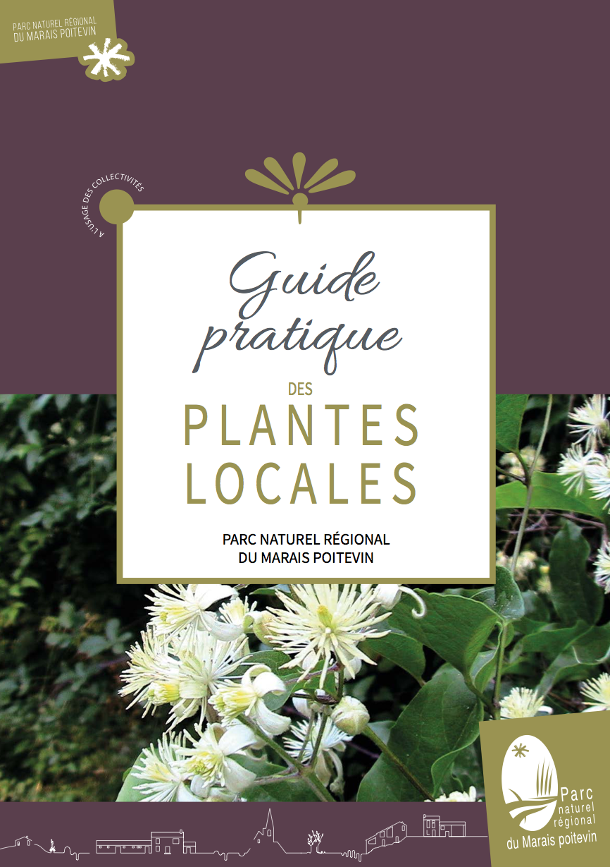Couv Guide des plantes locales - Parc naturel régional du Marais poitevin