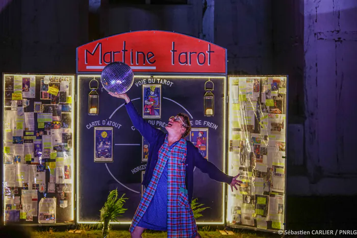 Visuel du spectacle Le Tarot de la nuit - PNR Marais poitevin et Cie Midi à l'Ouest