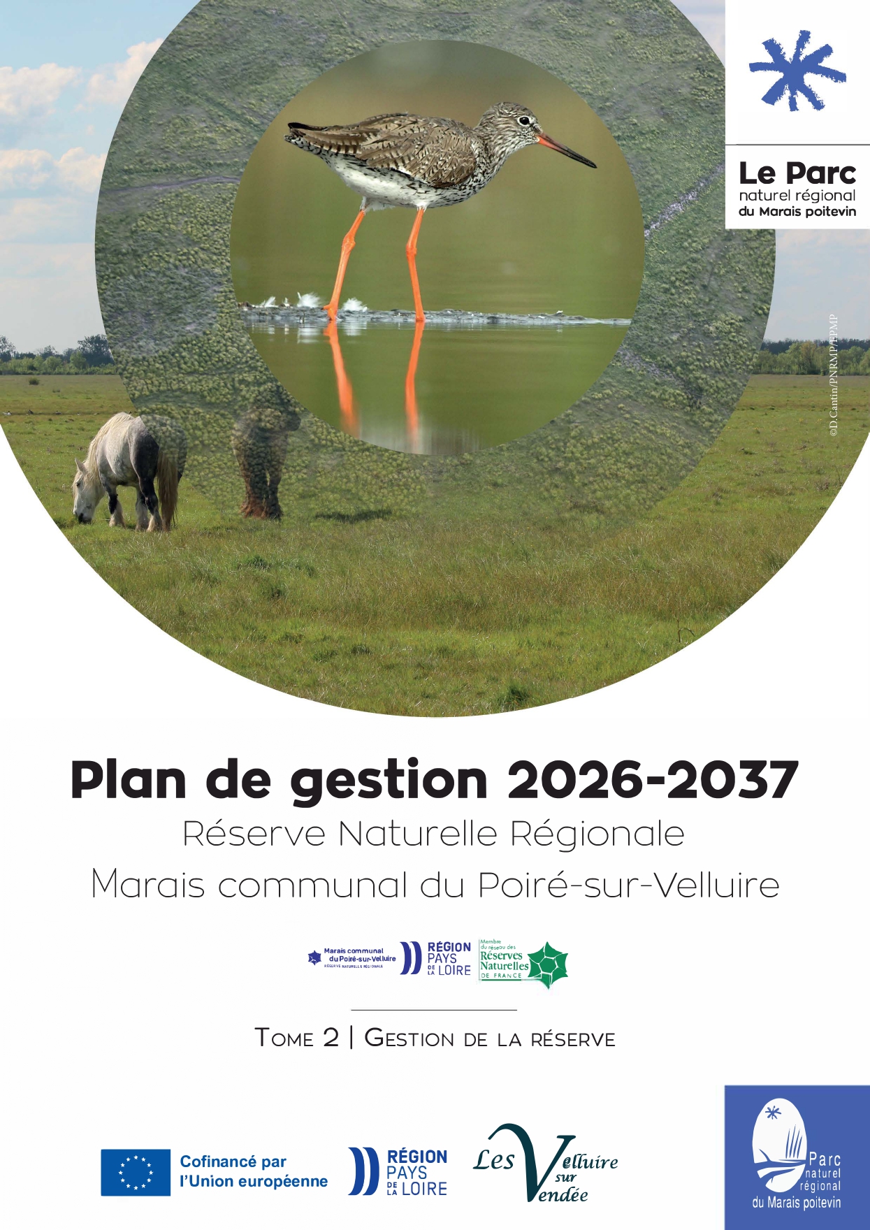 Page garde Tome 2 Plan de gestion 2026-2037 RNR Marais communal du Poiré-sur-Velluire