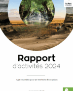 couverture du rapport d'activités du Parc naturel régional du Marais poiteivn 2024